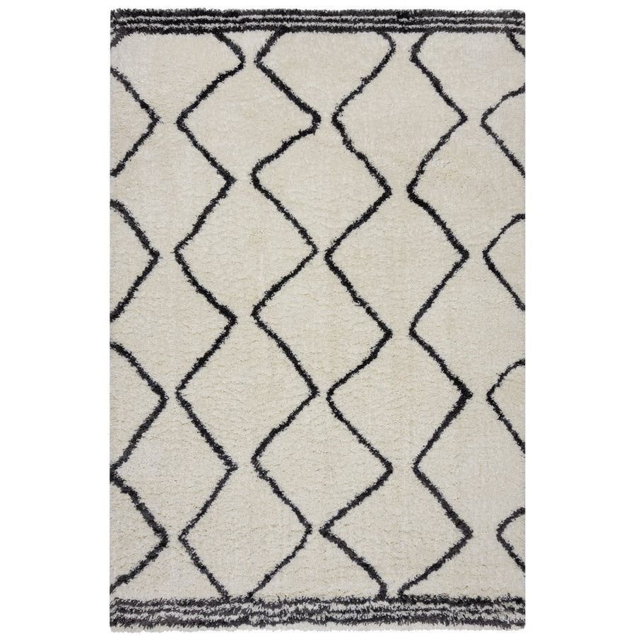 Teppich Hochflor Berber-Design - schimmernd KENT PEARL_Rechteckig_