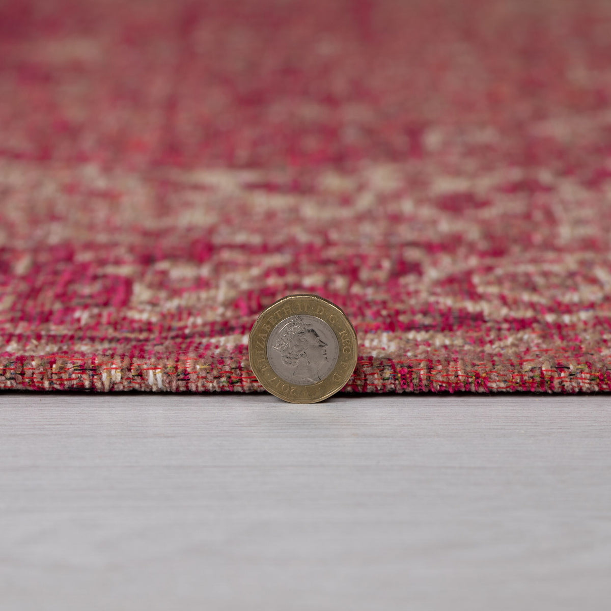 Vielseitiger Vintage Teppich für jeden Raum_Rosa_Rechteckig_