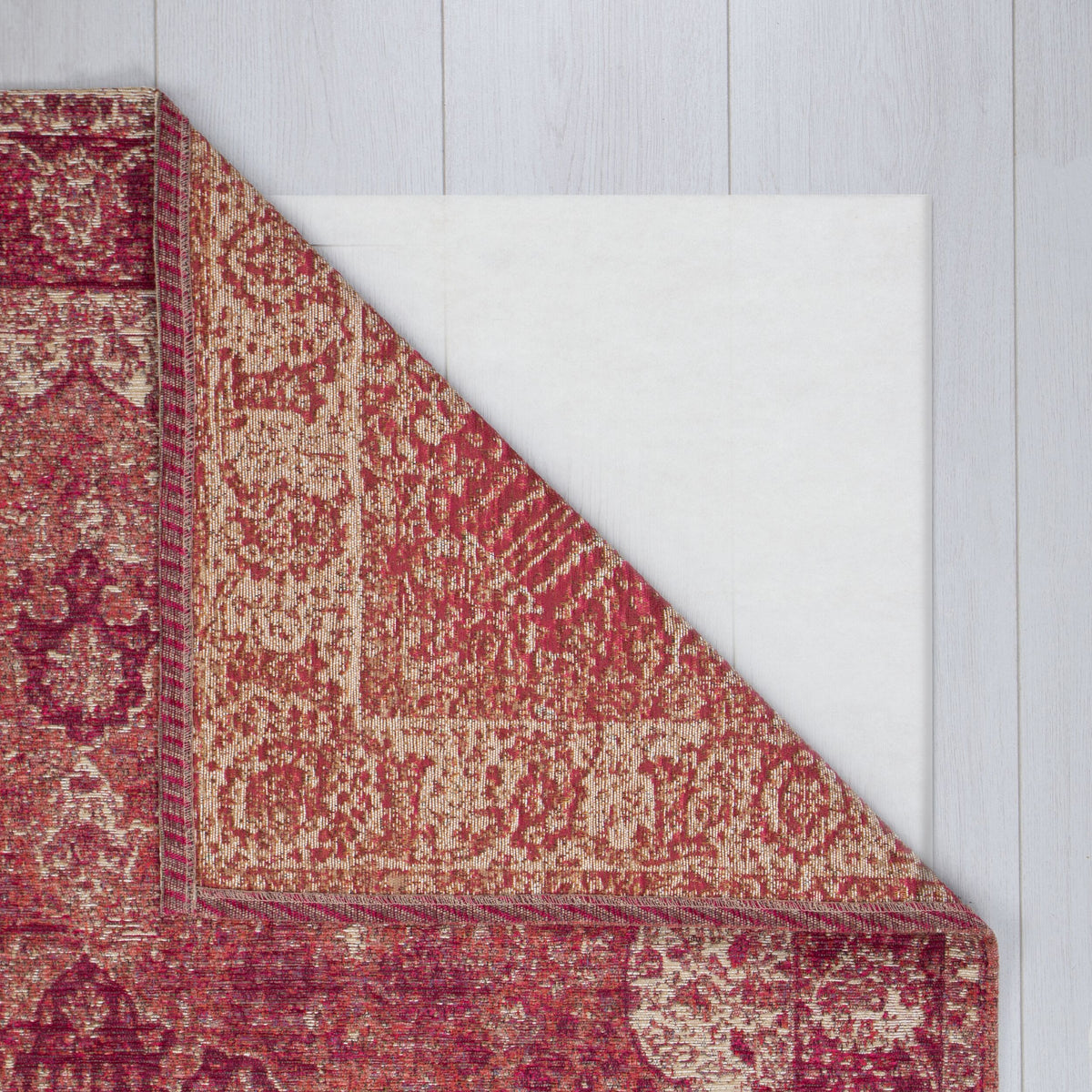 Teppich Vintage-Traditionell-Stil COQUET TARA - Rosa 120x170 cm_Rechteckig_
