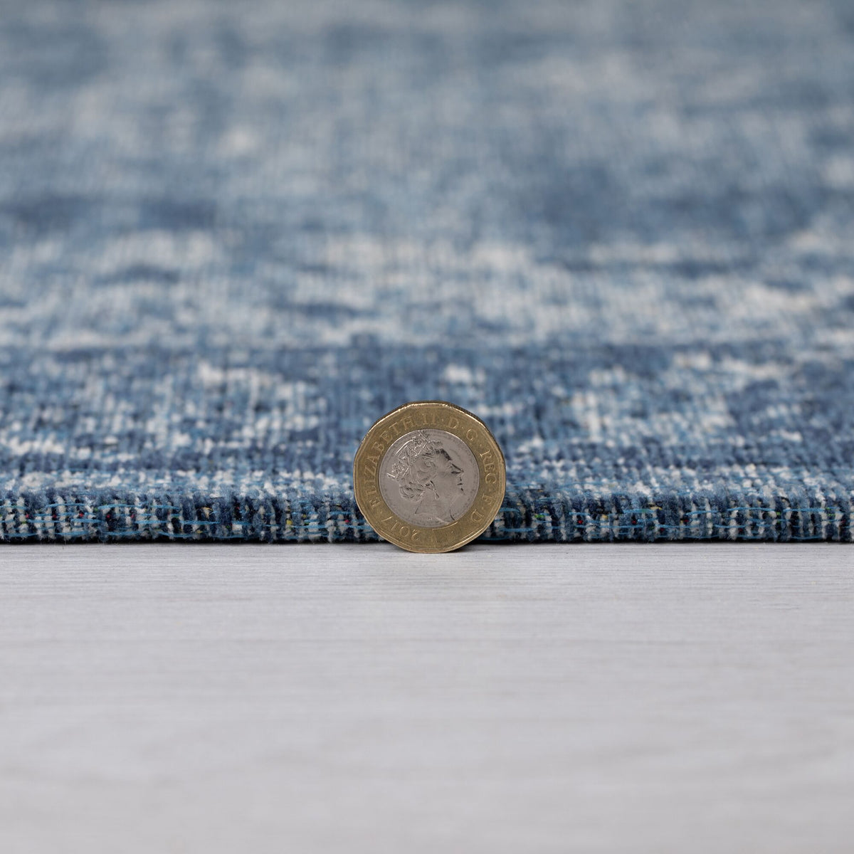Teppich Vintage-Traditionell-Stil COQUET TARA - Blau 120x170 cm_Rechteckig_