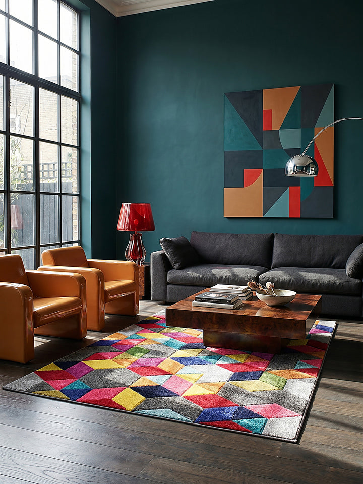Teppich rechteckig Editorial Styling_