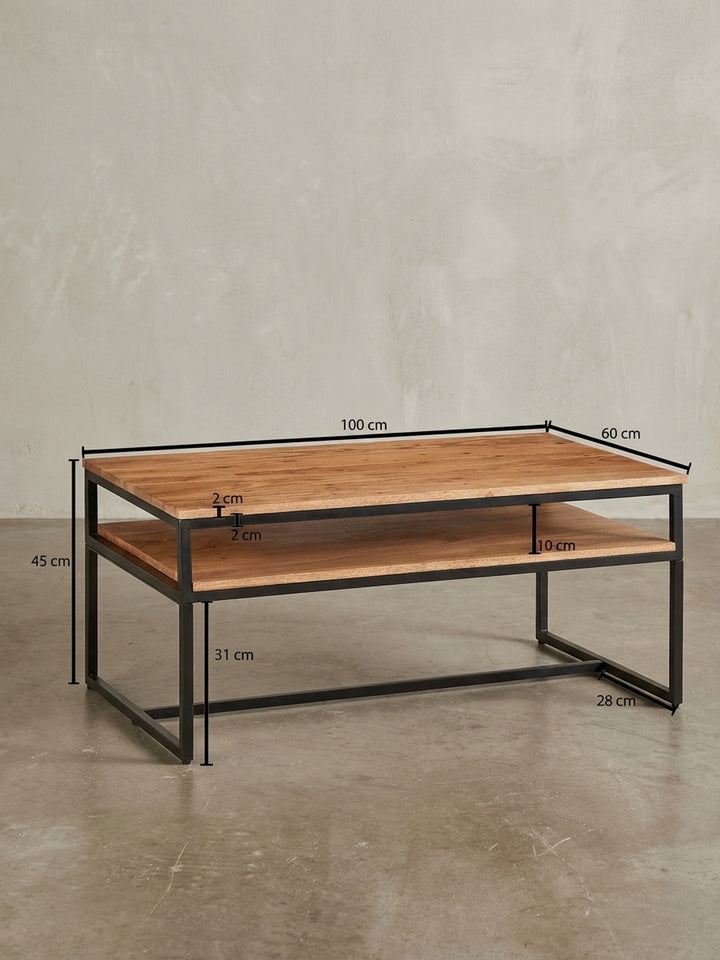 Couchtische Akazie Massivholz Design Möbel_