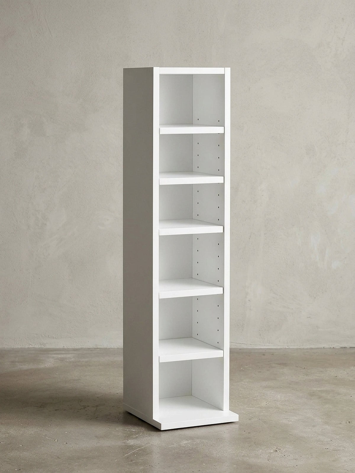 Bücherregal Weiß 6 Fächer – Modern, Flexibel & Robust – Kadima Design