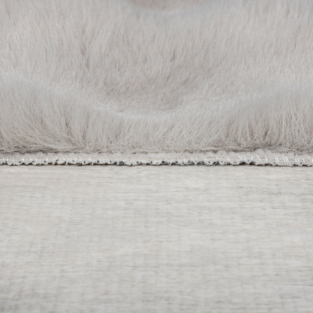Waschbarer Kunstfell Teppich LUNE – Kuscheliger Hochflor Teppich mit Waffelstruktur für Wohnzimmer & Schlafzimmer Rechteckig