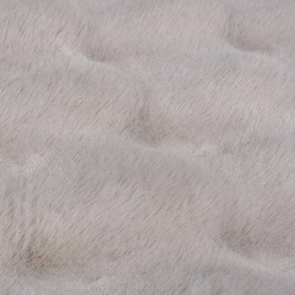Teppich LUNE Waffel-Struktur Grau Hochflor Flor Nahaufnahme waschbar Rechteckig