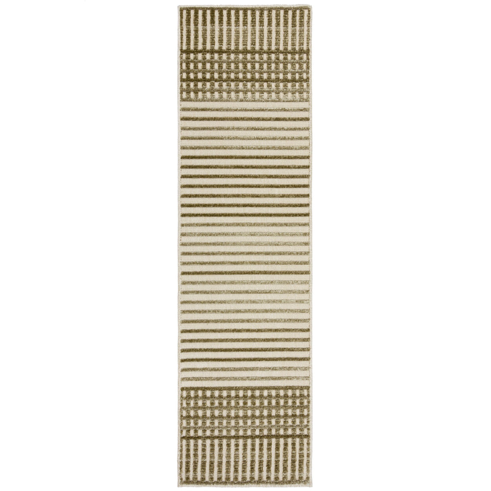 Teppich maschinenwaschbar Streifen-Design OTTER IAN_Läufer_