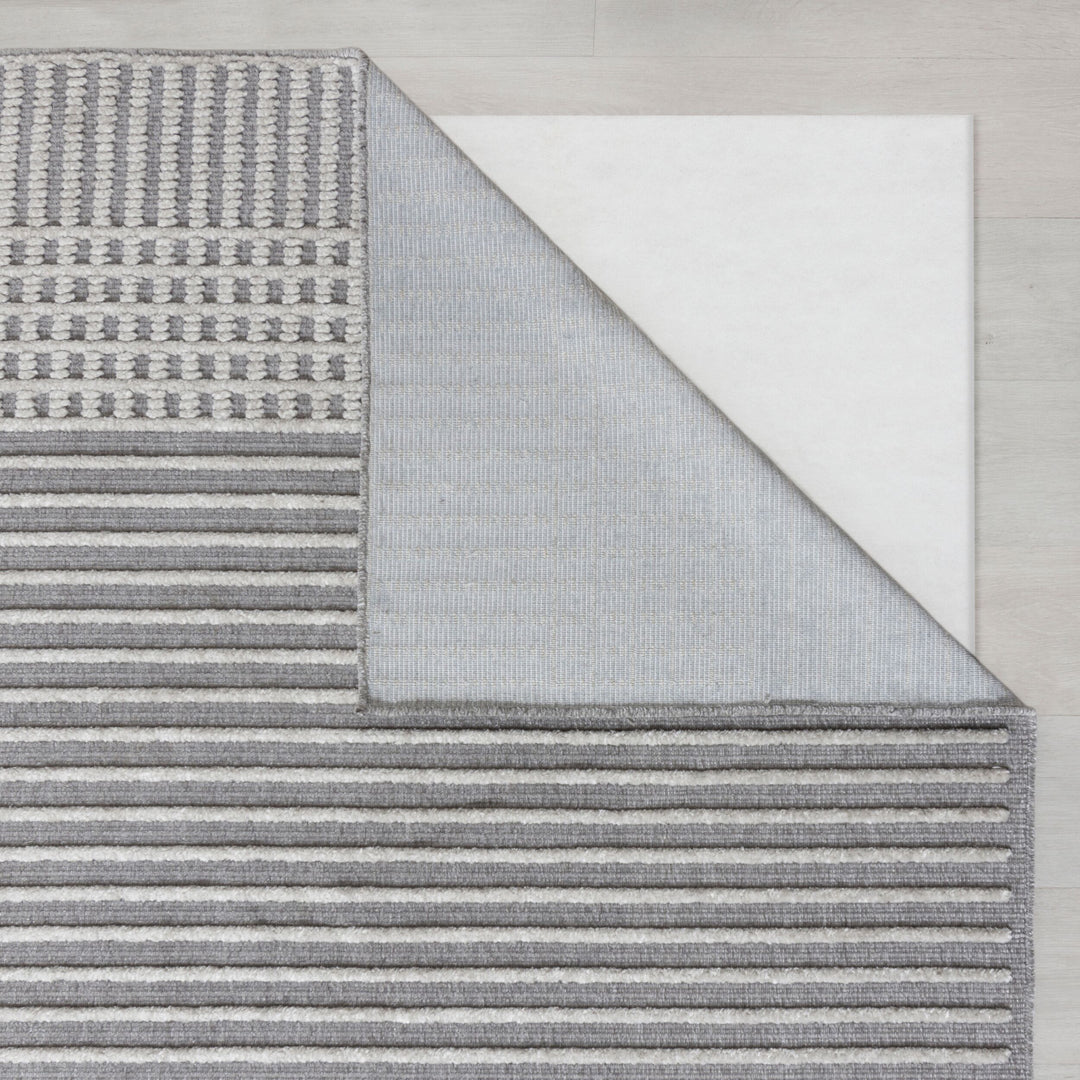 Teppich maschinenwaschbar Streifen-Design OTTER IAN_Rechteckig_