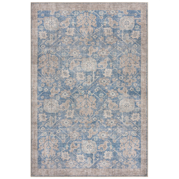 Waschbarer Teppich Vintage Floral - Orientalisch - Wohnzimmer schmutzabweisend_Rechteckig_