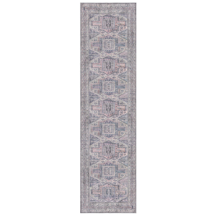 Waschbarer Teppich Vintage Geometrisch - Orientalisch - Küche schmutzabweisend_Läufer_