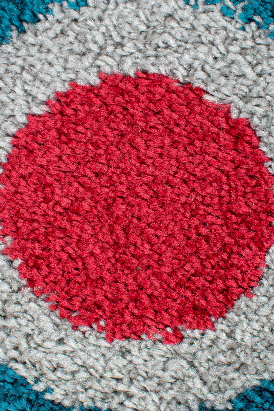 Waschbarer Teppich &quot;Fluffy&quot; in Blau - angenehm weich_Multi_Rechteckig_