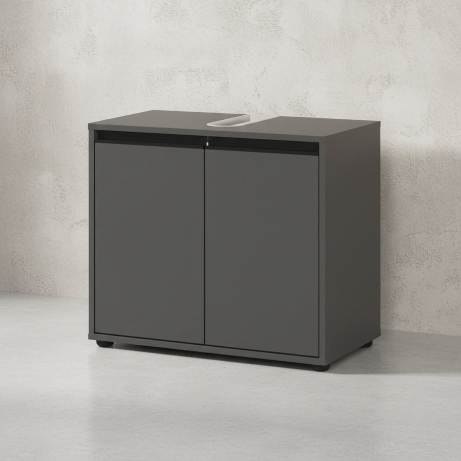 Waschbeckenunterschrank Soft-Close - 2 Türen - Made in Germany_