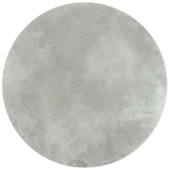 Teppich Uni-Design - kurzflor - mit Latexrücken BLITH_Rund_