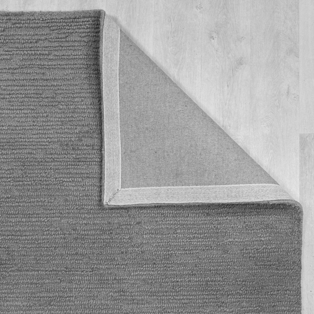 Wollteppich Boucle - Unifarben - Strapazierfähig - natürlich & pflegeleicht_Läufer_