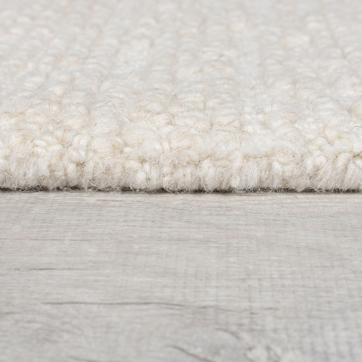 Wollteppich Bouclé - 100% Wolle - strapazierfähig und fußbodenheizung geeignet_Läufer_