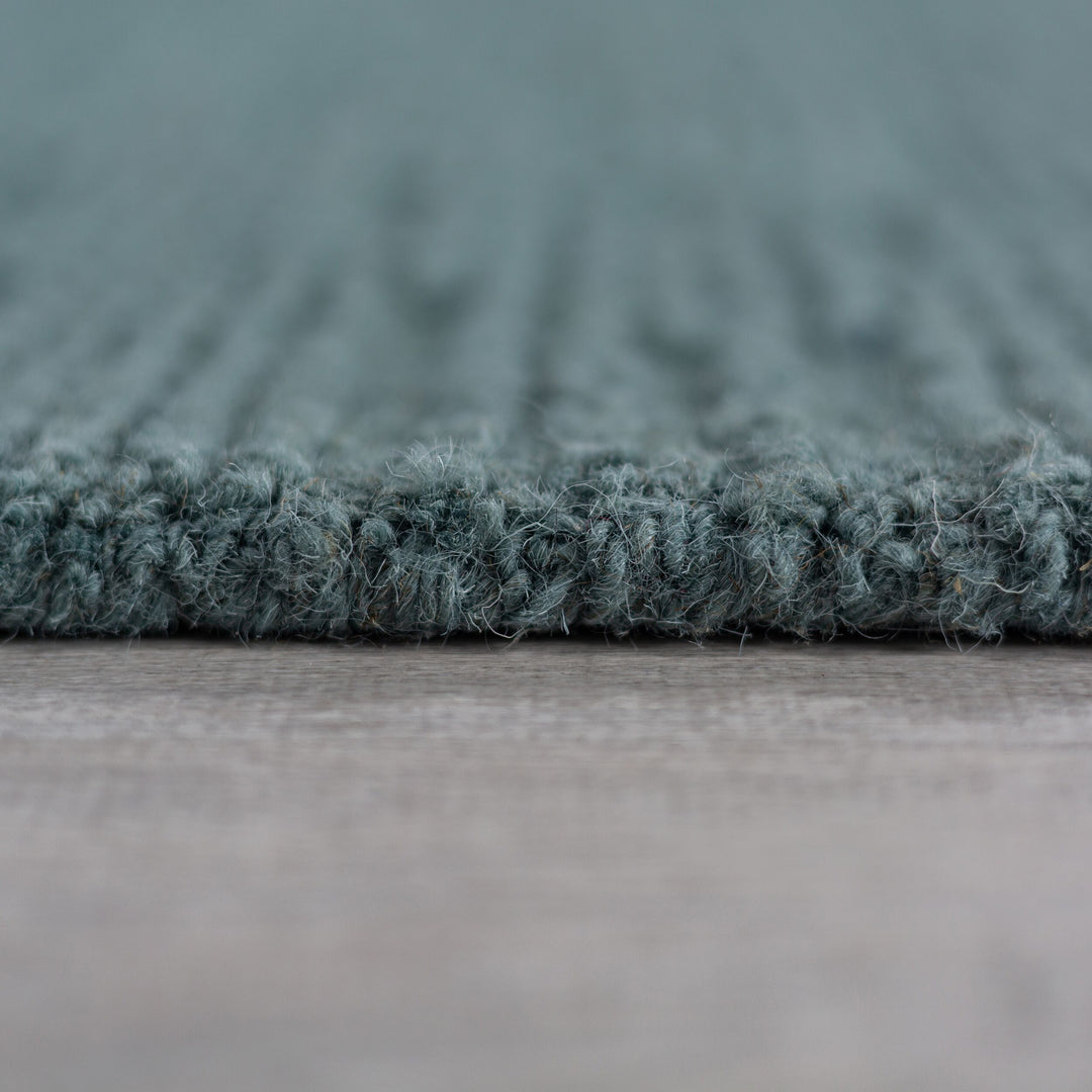 Wollteppich Bouclé - 100% Wolle - strapazierfähig und fußbodenheizung geeignet_Läufer_