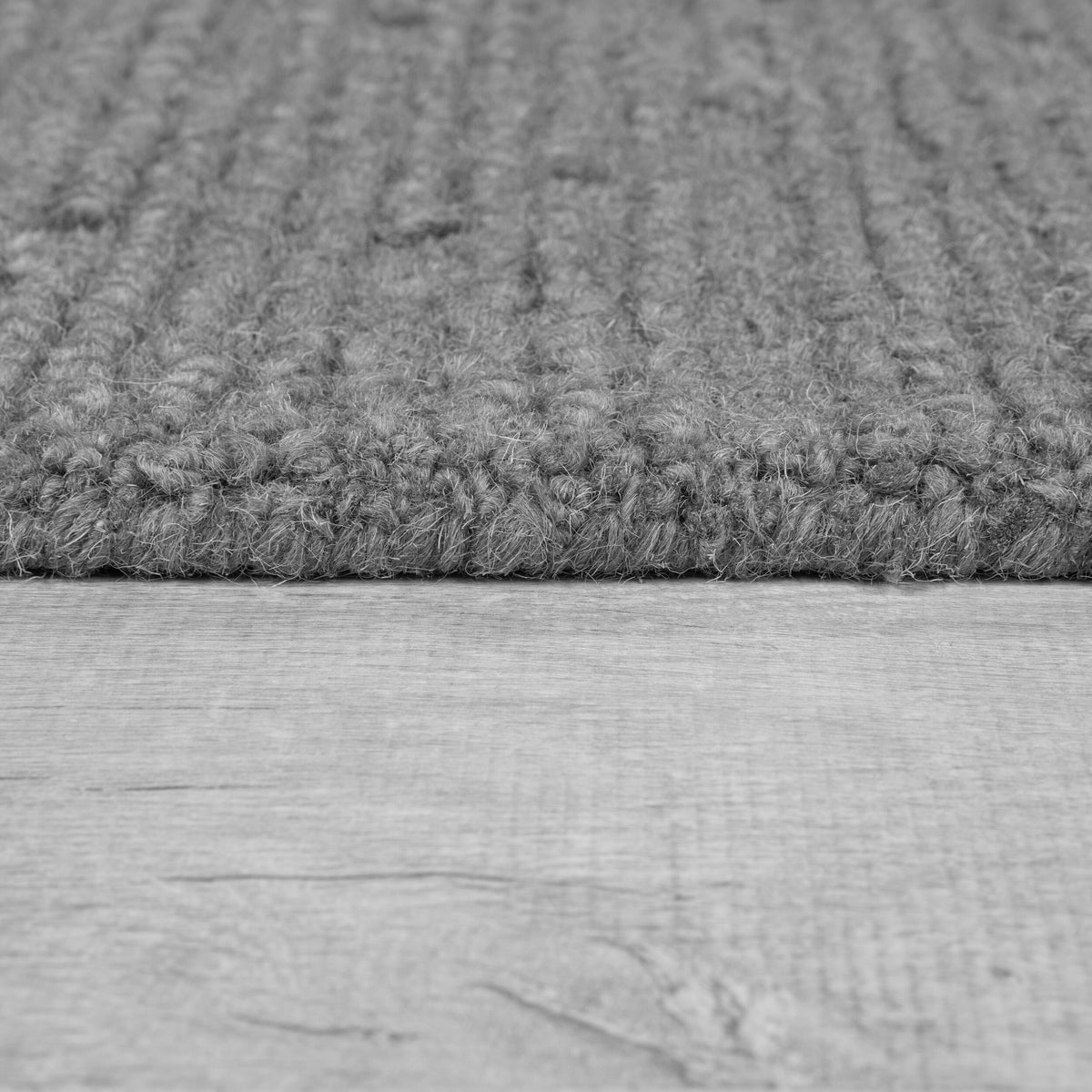 Wollteppich Bouclé - 100% Wolle - strapazierfähig und fußbodenheizung geeignet_Läufer_