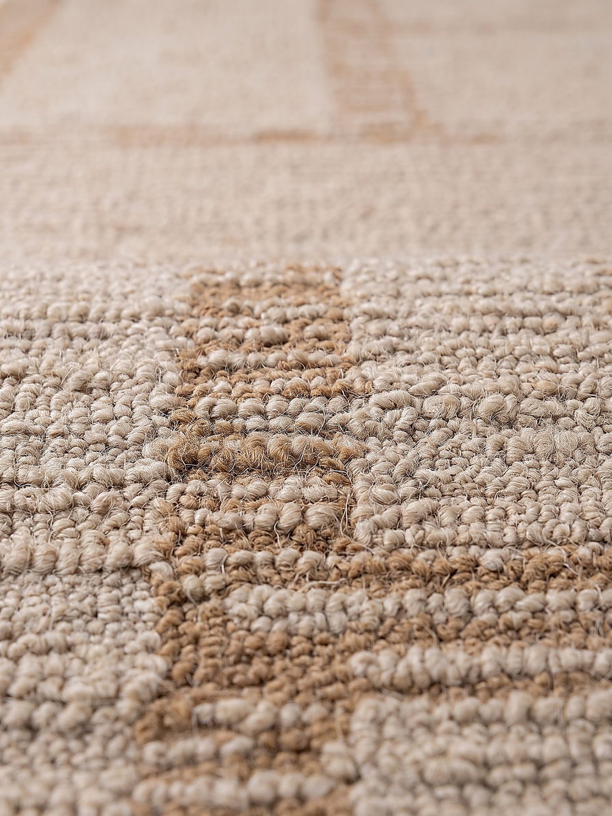Teppich Natur Farbdetail Muster_
