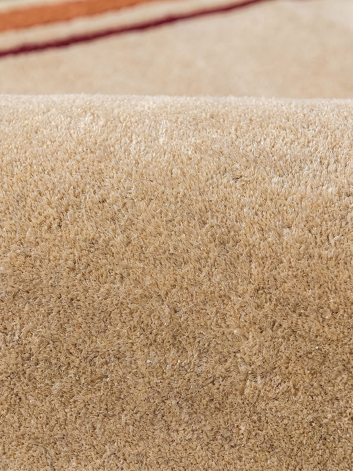 Teppich Beige-Multicolor Farbdetail Muster_