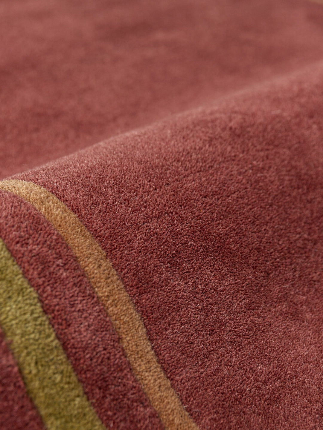 Teppich Beerenrot Läufer WOOL Raumgestaltung Inneneinrichtung WENSUM_