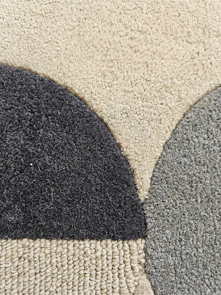 Teppich Natur Farbdetail Muster_