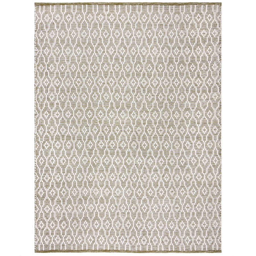 Teppich Wolle Kurzflor Diamant Muster - Wohnzimmer_Rechteckig_