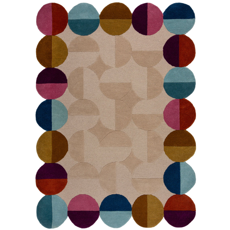 Wollteppich Scallop Muster - Geometrisch - Wohnzimmer_Rechteckig_