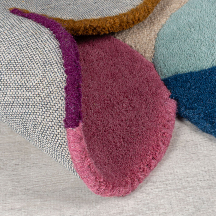 Wollteppich Scallop Muster - Geometrisch - Wohnzimmer_Rechteckig_