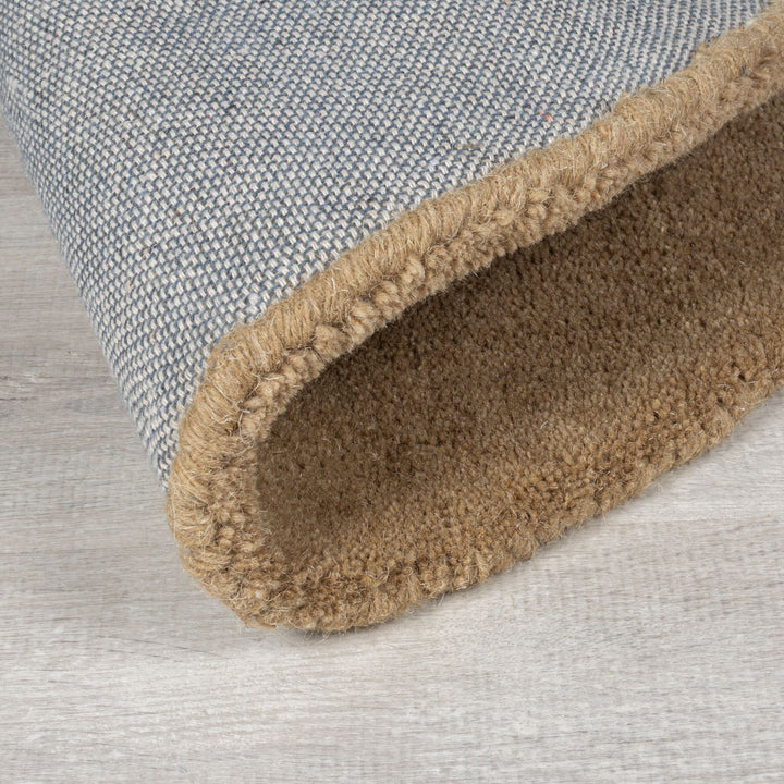 Wollteppich Kreis Wellenform - Wohnzimmer_Läufer_