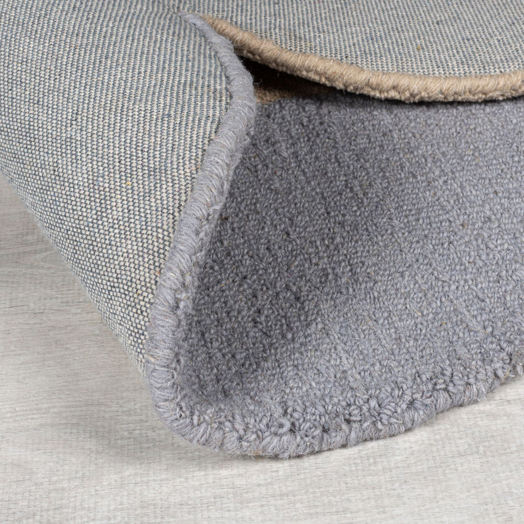Wollteppich Kreis Wellenform - Wohnzimmer_Läufer_