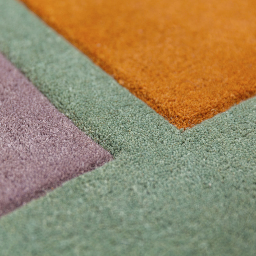 Teppich Pastel/Multi rechteckig Wool Raumgestaltung Inneneinrichtung HALLEIN 150x240_