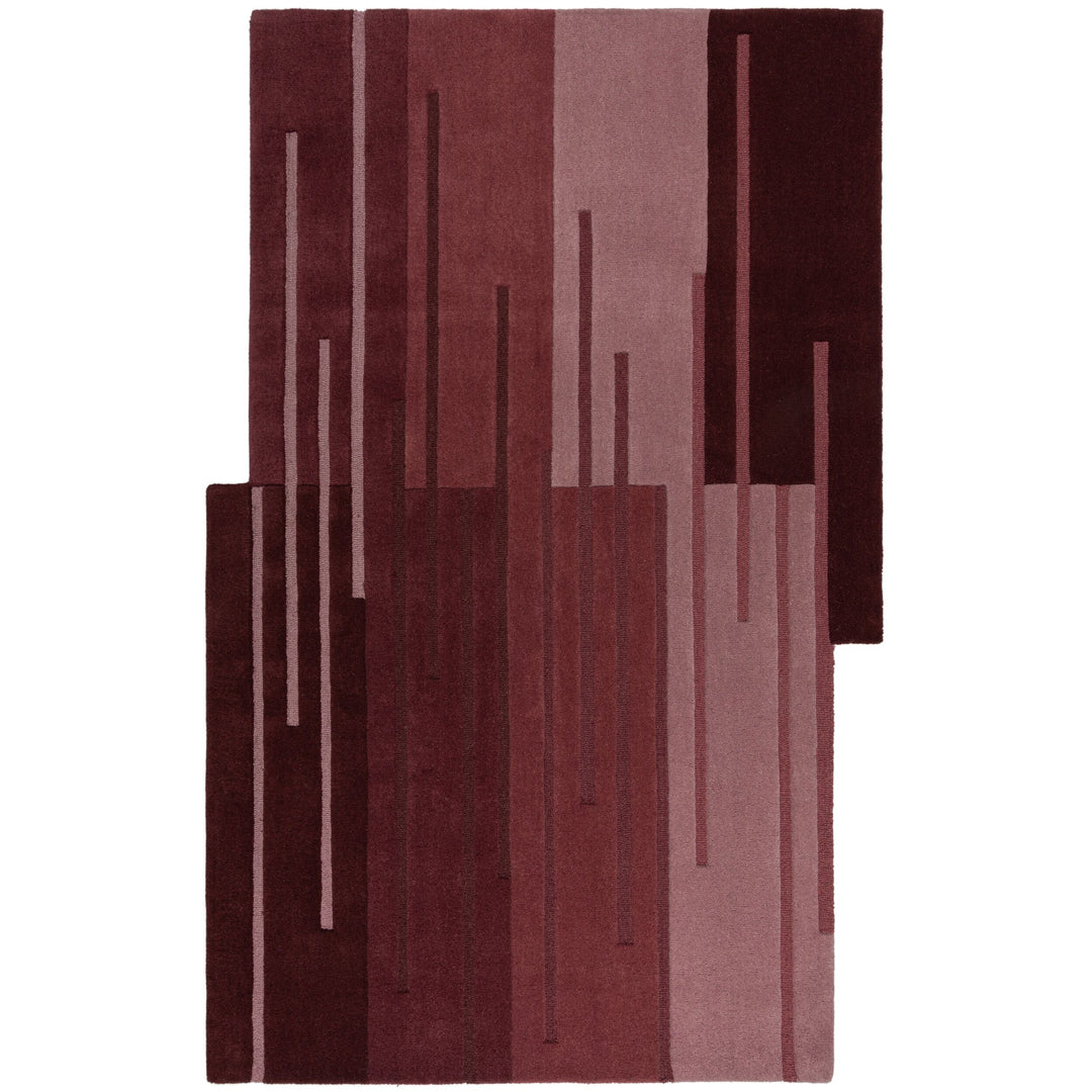 Wollteppich Ombre Muster - Abstrakt - Wohnzimmer_Shaped_