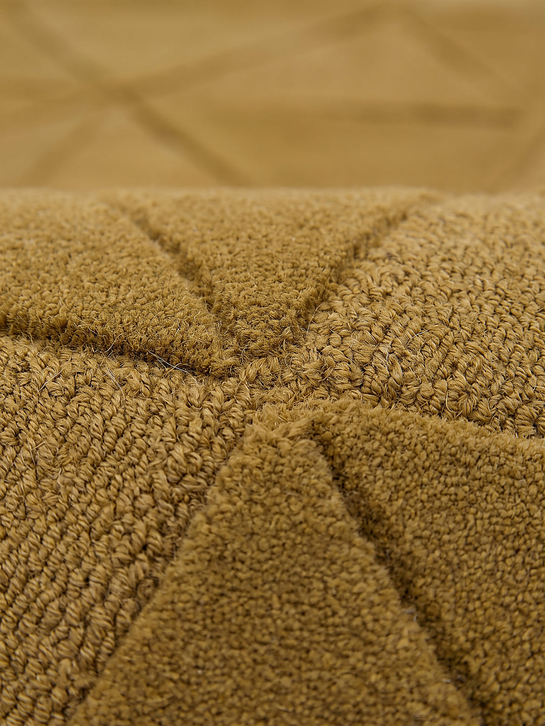 Teppich Ocker Farbdetail Muster_