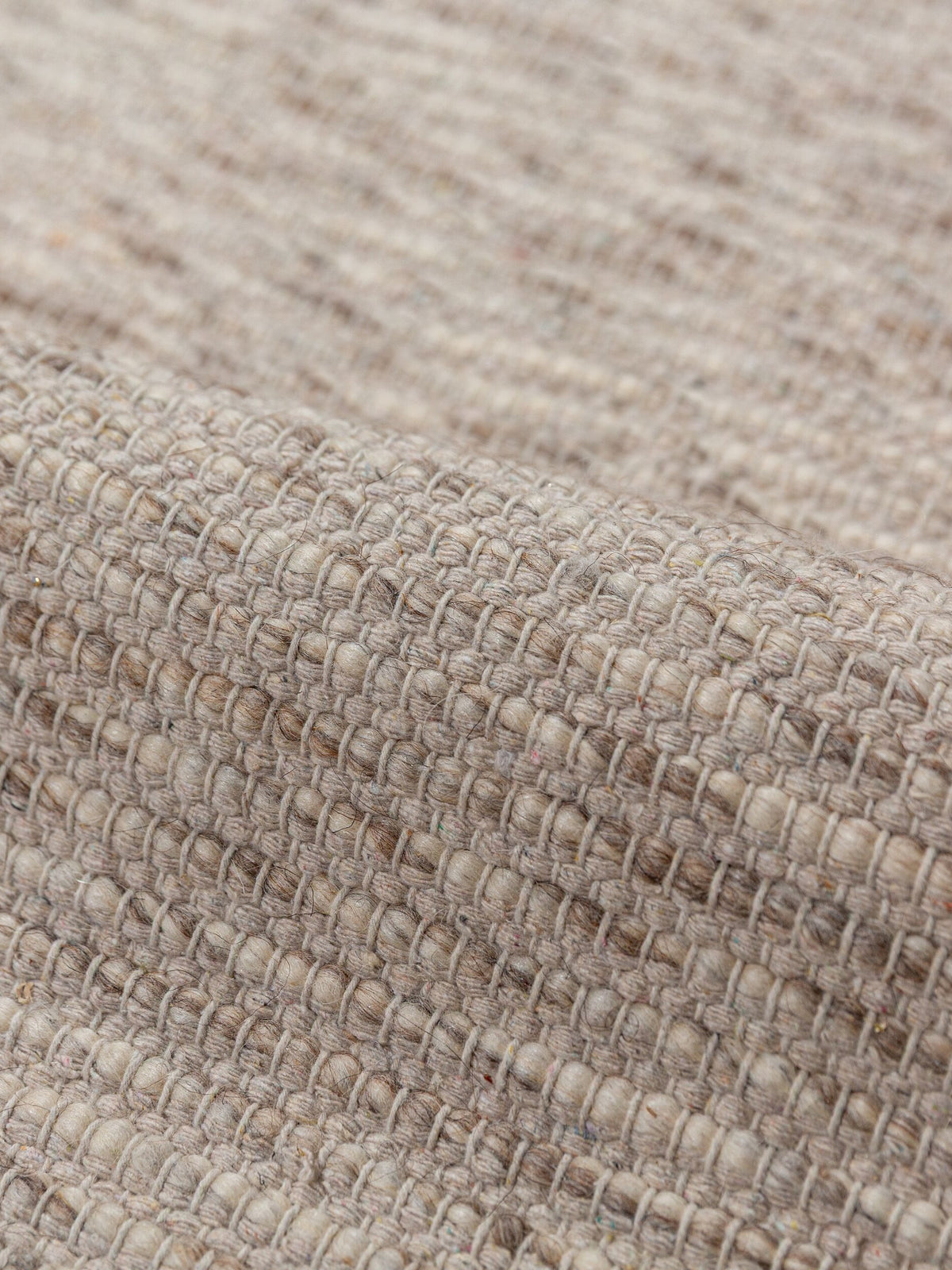 Teppich Beige-Braun rechteckig POLYESTER Raumgestaltung Inneneinrichtung CALDER