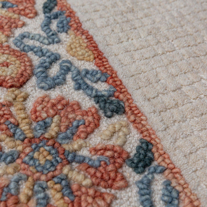 Teppich Rot rechteckig WOOL Raumgestaltung Inneneinrichtung BROK 160x230_