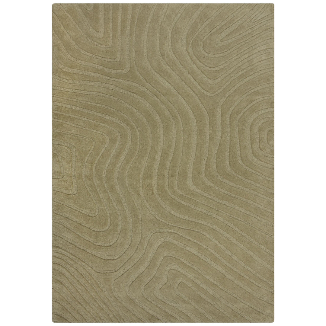 Wollteppich Wellen Abstrakt - Wohnzimmer_Rechteckig_