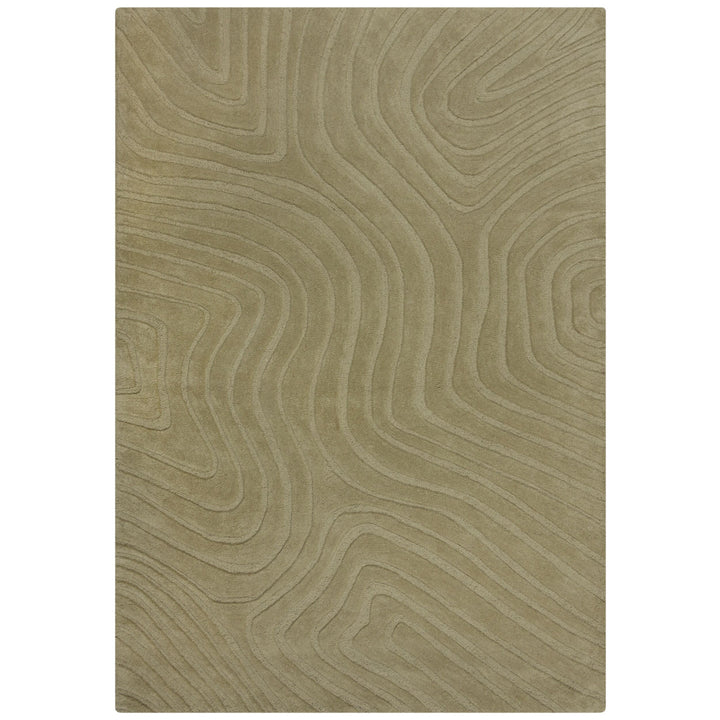 Wollteppich Wellen Abstrakt - Wohnzimmer_Rechteckig_