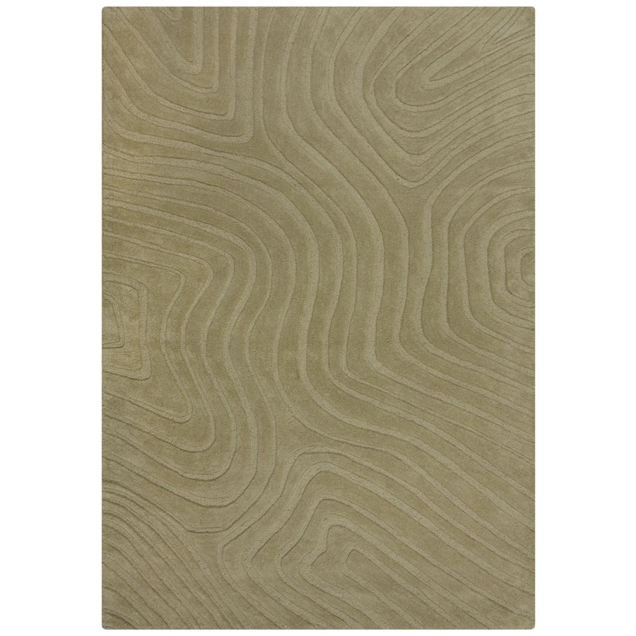 Wollteppich Wellen Abstrakt - Wohnzimmer_Rechteckig_