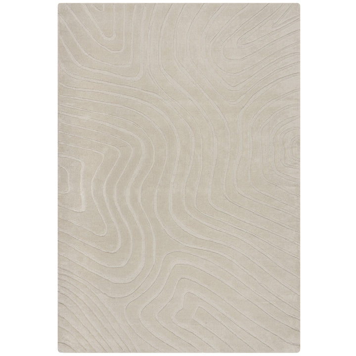 Wollteppich Wellen Abstrakt - Wohnzimmer_Rechteckig_