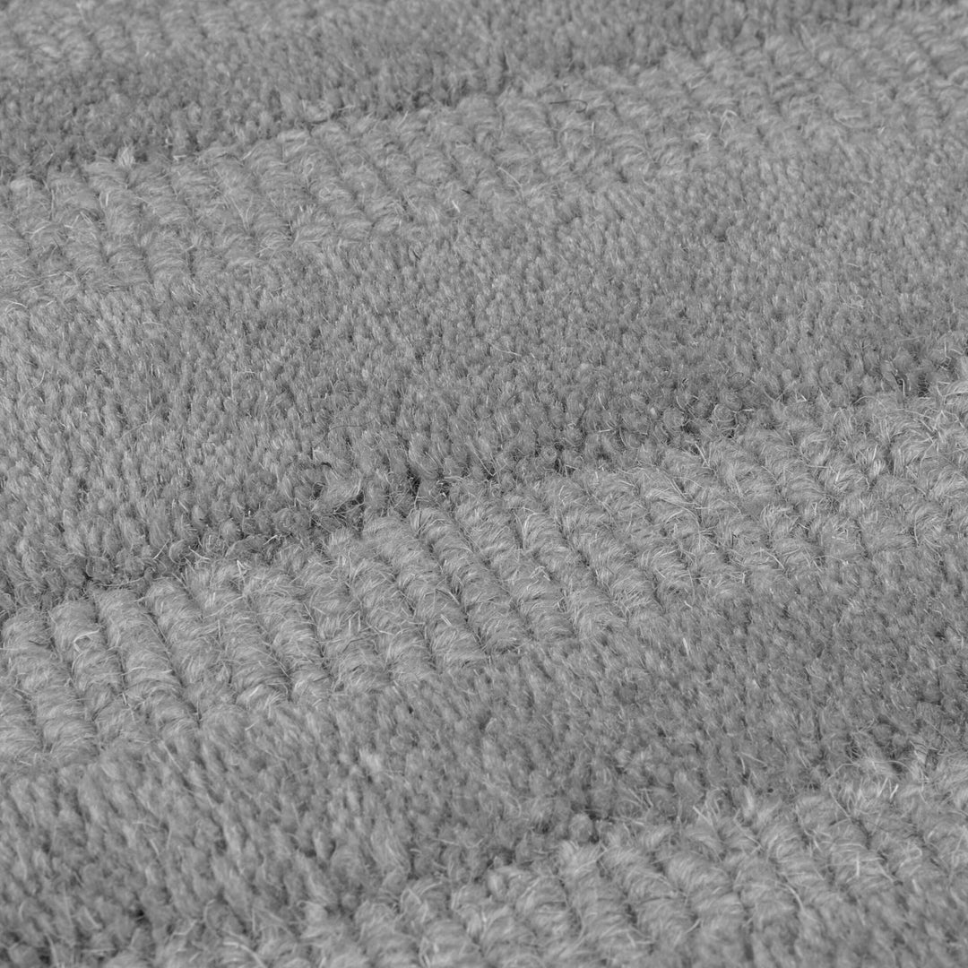 Wollteppich Zen Shaped Geometrisch - Wohnzimmer_Grau_Rechteckig_