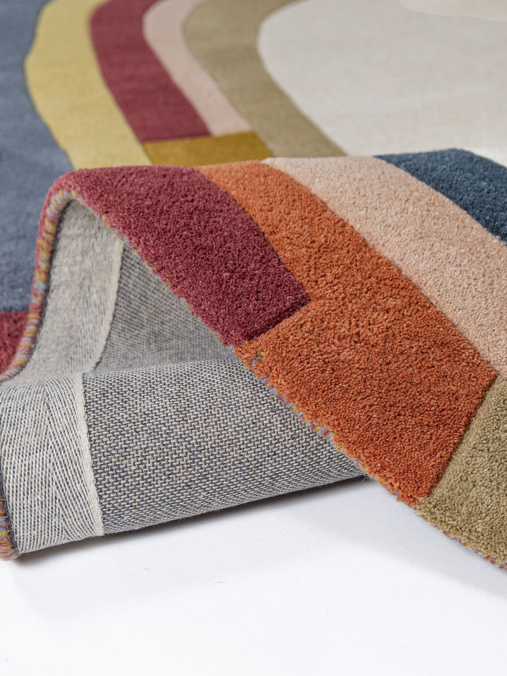 Teppich Multi WOOL Einrichtung Wohnidee Bodenbelag LUGAR_