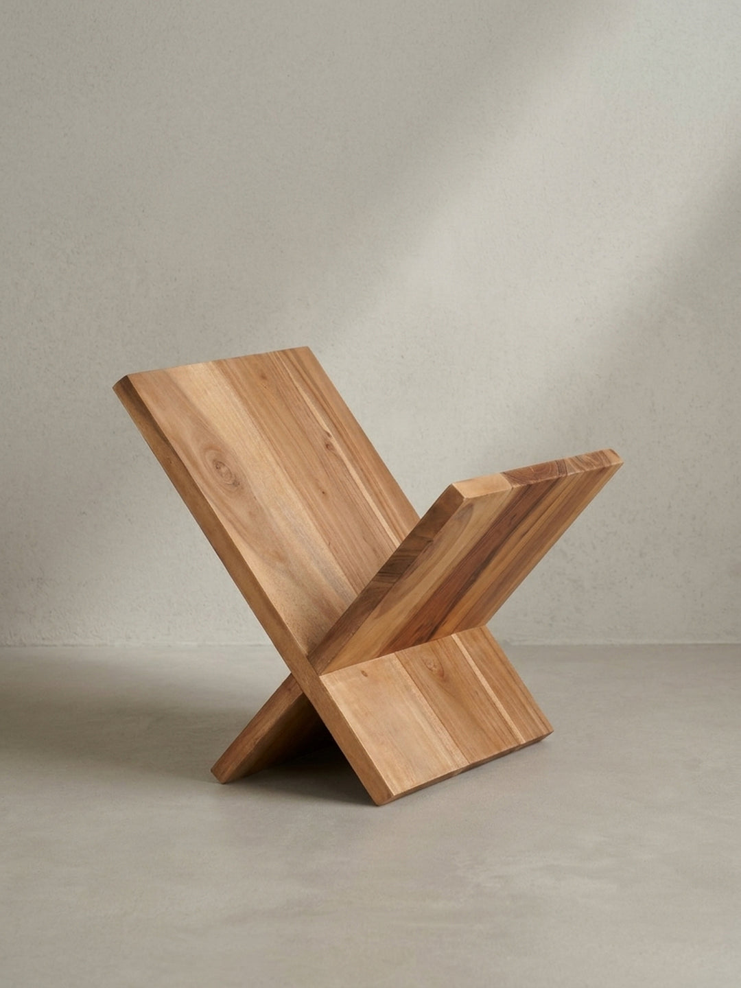 Zeitungsständer Akazie Massivholz natur 29x28x31 cm modern Design Möbel hochwertig Wohnzimmer Wohnzimmer Einrichtung Inspiration Wohnen Interior Zuhause elegant stilvoll Premium robust_