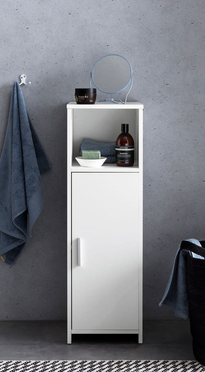 Badschrank_ Stilvoll_ zeitloses Design_ kratzfestes Melaminharz_ 30x95_5x30 cm - KADIMA DESIGN_Größe_ 30x30x96 cm_