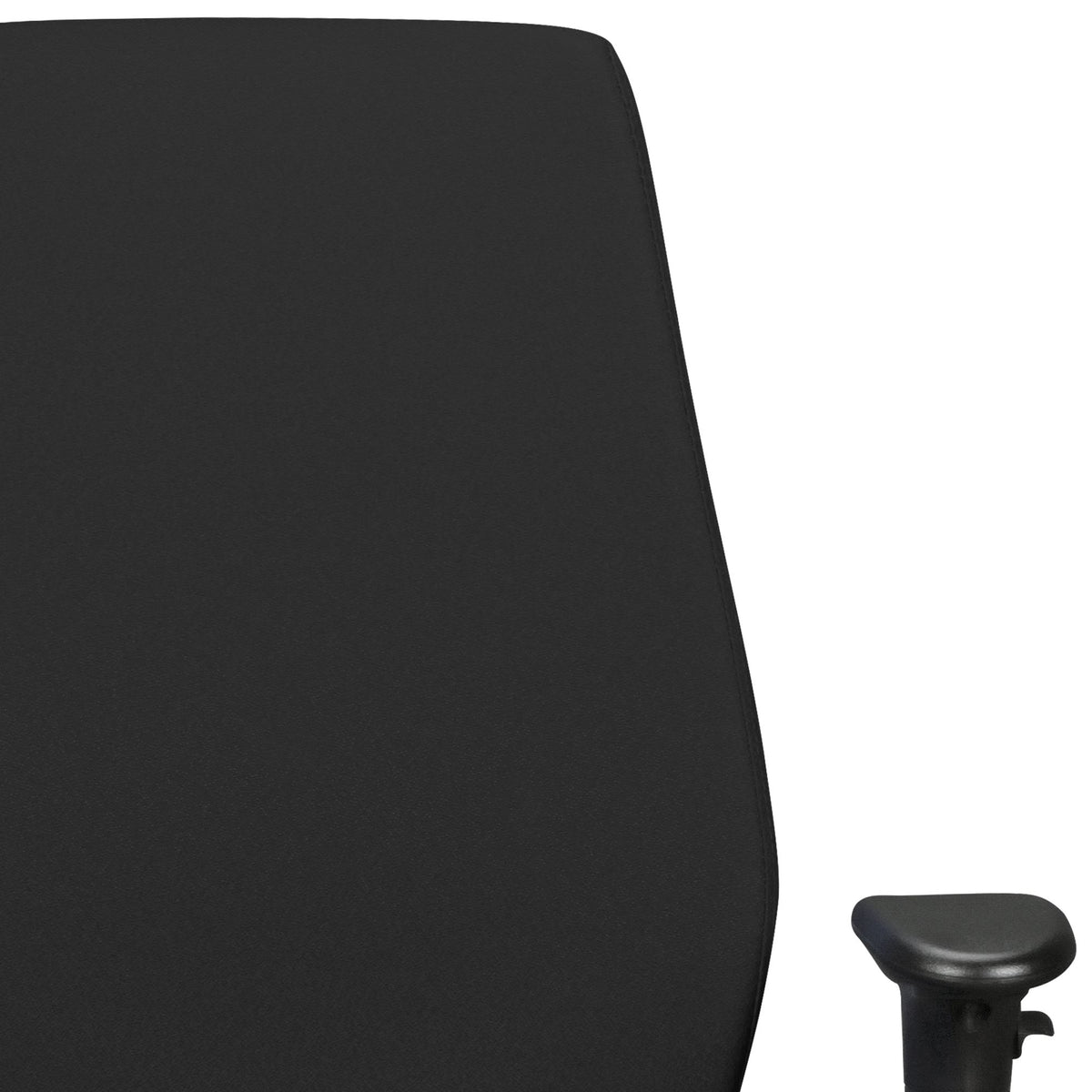 Bürostuhl Latina_ Ergonomisches Design_ Lendenwirbelstütze_ höhenverstellbare Armlehnen_ strapazierfähiger Stoff_ Aluminium-Fußkreuz - KADIMA DESIGN_Größe_ 70x63x135 cm_
