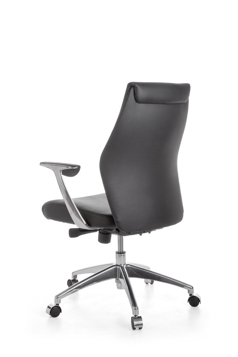 KADIMA DESIGN Luxus Chefsessel - Hochwertiger Echtleder Bürostuhl mit großem Komfort_Schwarz_#sku_BARSPM1.142#