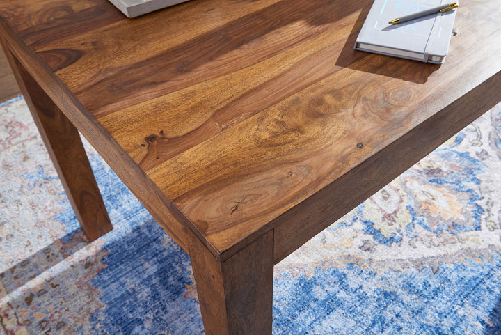 Massivholz Tisch Sheesham - kompakter Esszimmertisch - perfekt für kleine Wohnungen von Kadima Design_