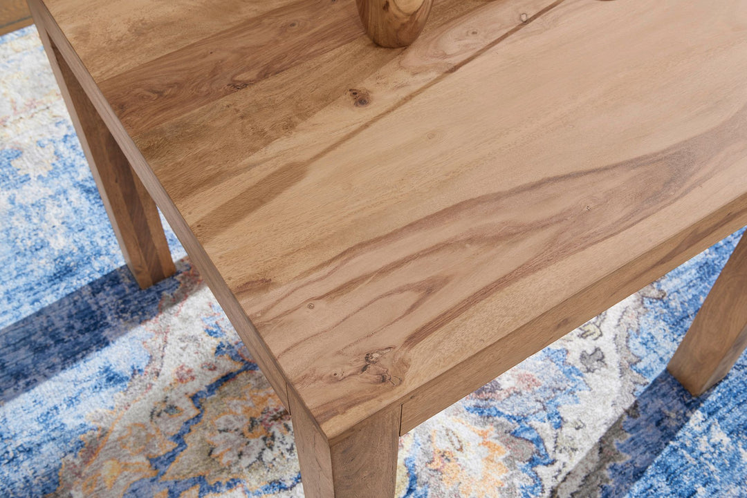 Massivholz Tisch Akazie - quadratischer Esszimmertisch - optimal für kleine Räume von Kadima Design_