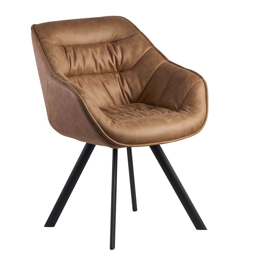 Esszimmerstuhl LOCHE_ Samtbezug_ Eisenstandbeine_ 60x85x64 cm_ Grün/Rosa/Beige_ einfache Montage - KADIMA DESIGN_Farbe_ Beige_ Material_ Stoff_ Größe_ 64x60x85 cm_
