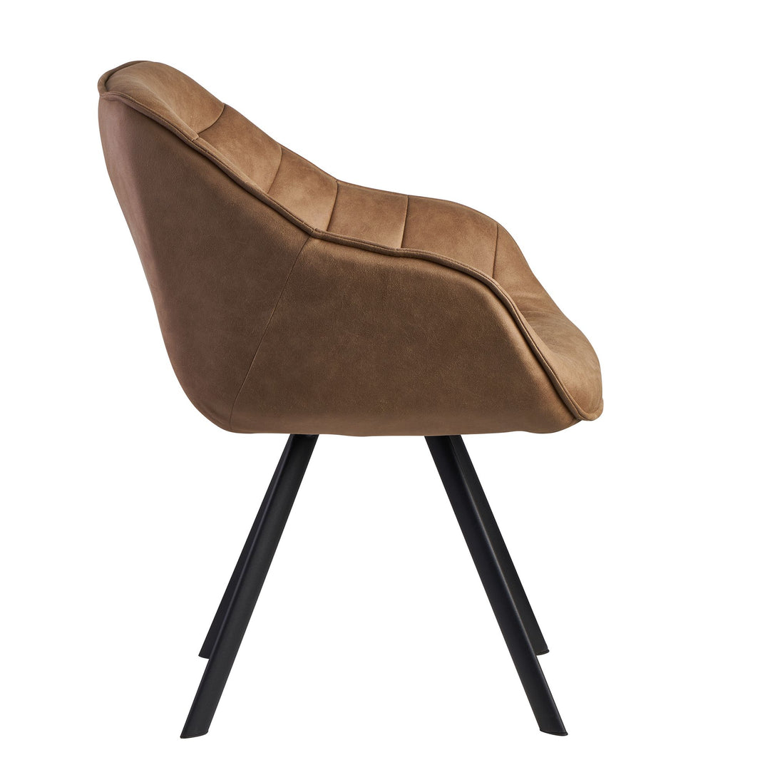 Esszimmerstuhl LOCHE_ Samtbezug_ Eisenstandbeine_ 60x85x64 cm_ Grün/Rosa/Beige_ einfache Montage - KADIMA DESIGN_Farbe_ Beige_ Material_ Stoff_ Größe_ 64x60x85 cm_