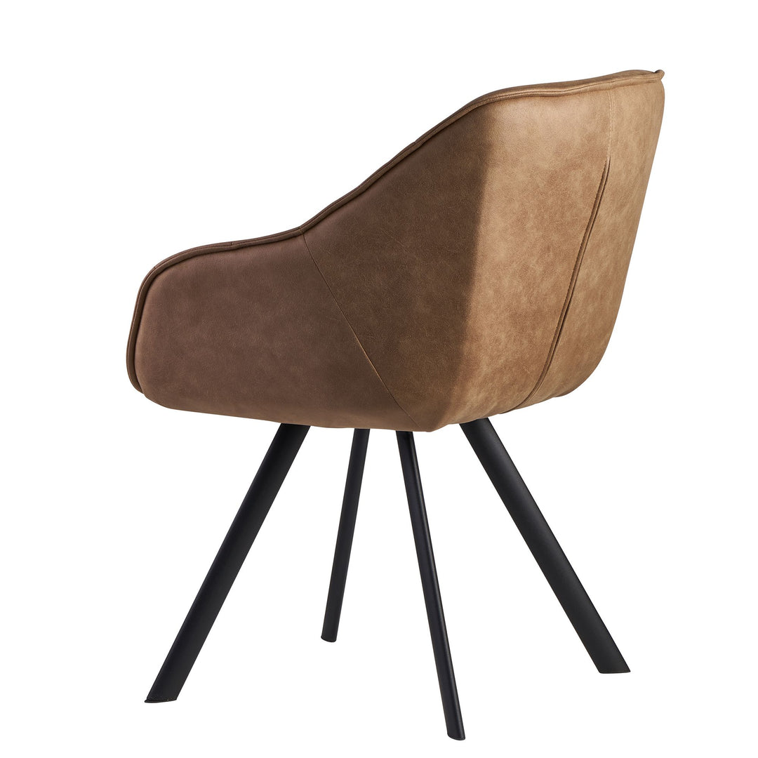 Esszimmerstuhl LOCHE_ Samtbezug_ Eisenstandbeine_ 60x85x64 cm_ Grün/Rosa/Beige_ einfache Montage - KADIMA DESIGN_Farbe_ Beige_ Material_ Stoff_ Größe_ 64x60x85 cm_