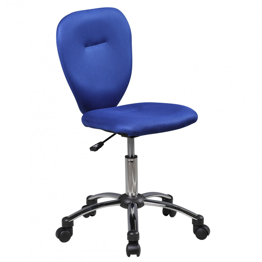 KADIMA DESIGN Kinder-Drehstuhl - ergonomisches und strapazierfähiges Sitzmöbel für optimales Lernen_Blau_#sku_BARSPM1.312#